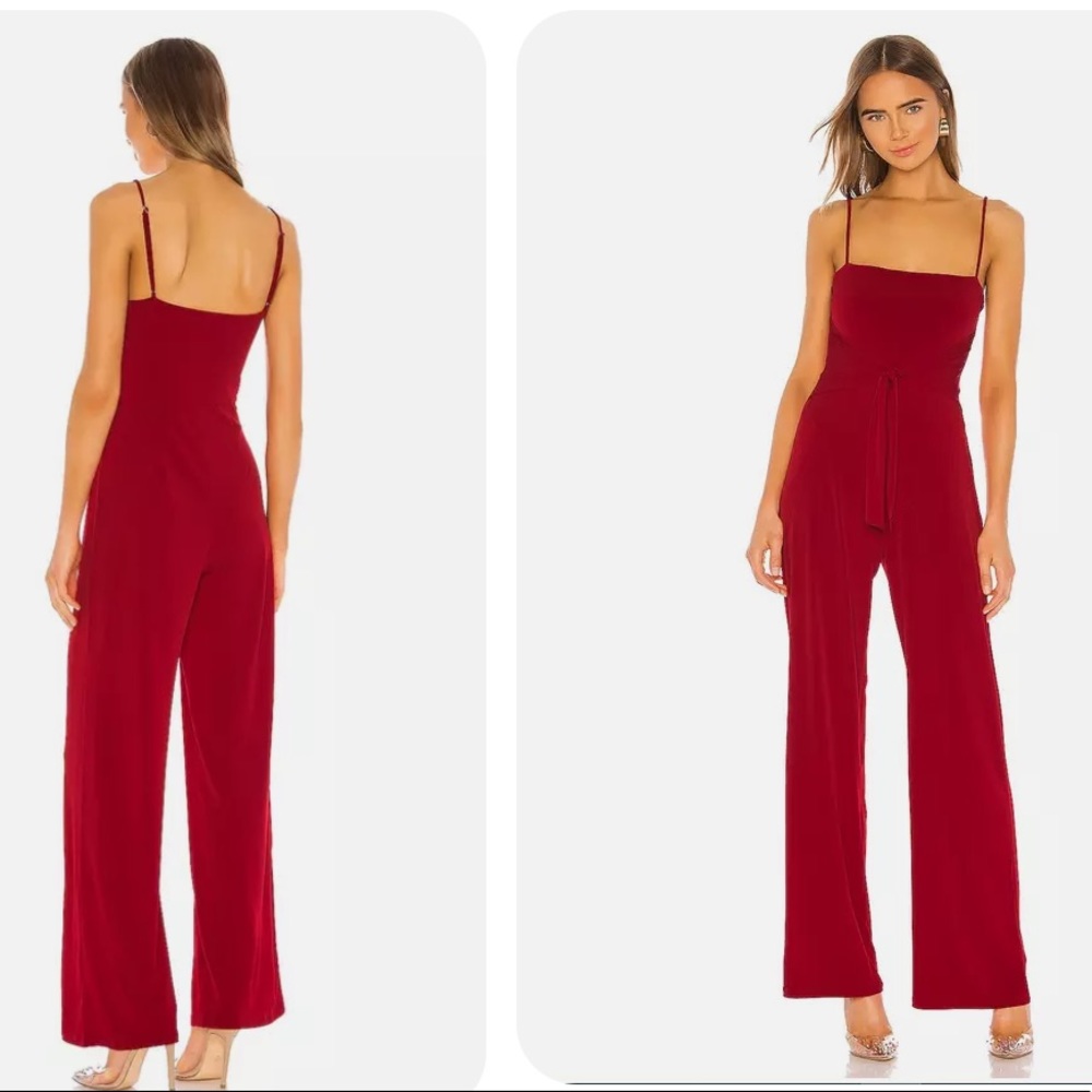 L’Academie Red jumpsuit 😍 xs